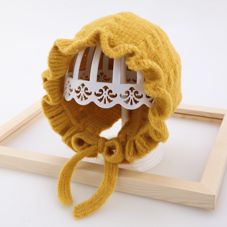 Autumn and Winter Baby Girl Woolen Hat Knitted Hat