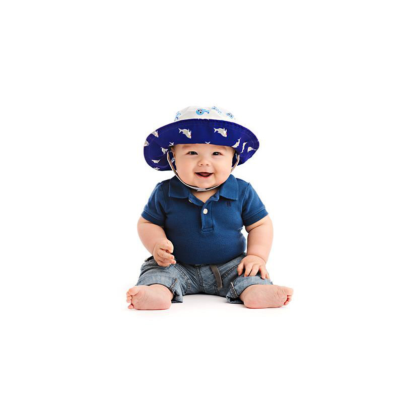 Sedex Audit Printed Sun Protection Beach Bucket Baby Boy Hat