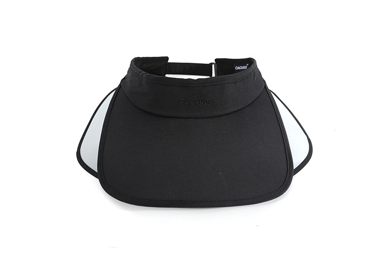 Custom Upf50+ Polyamide Collapsible Summer Sun Hat, Breathable Visor Cap Unisex 2