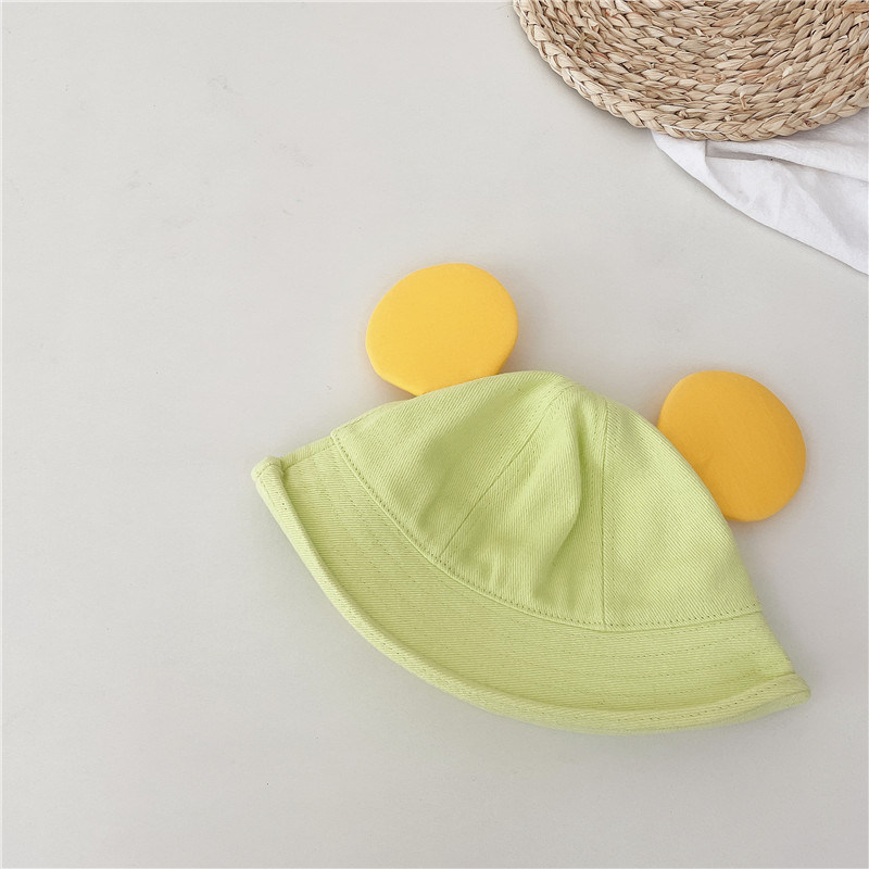 Wholesale Candy Color Children's Big Ear Fisherman Hat