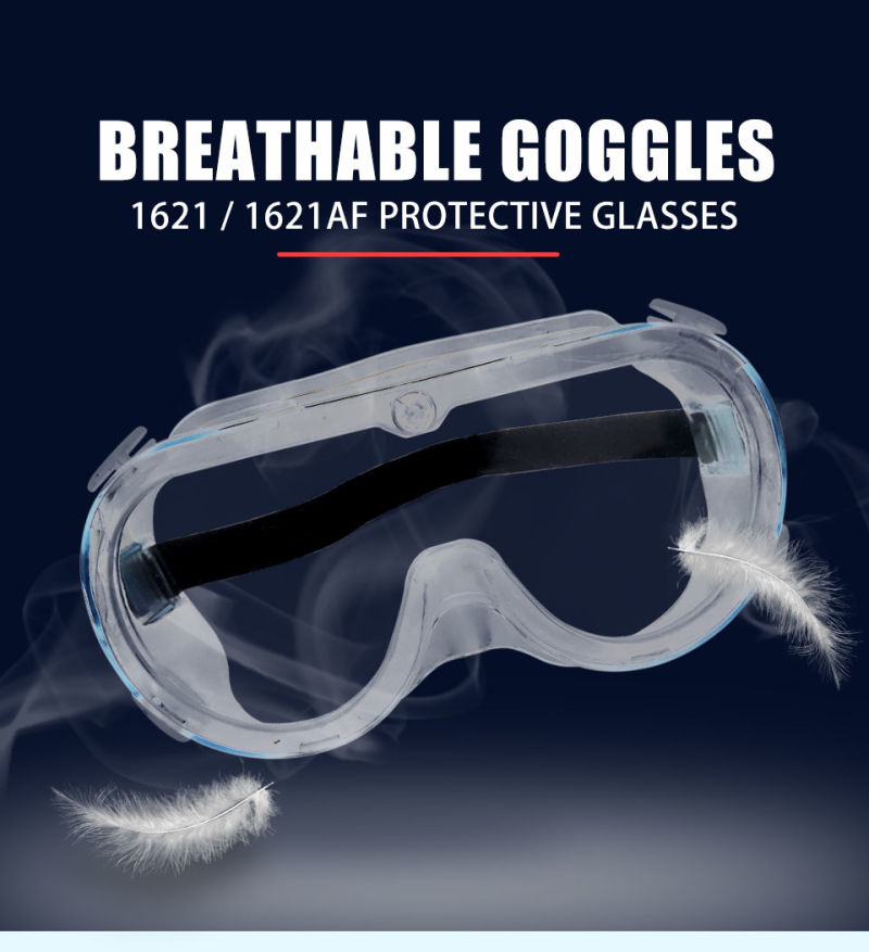 Professional Medical Goggles Antifog and Anti-Saliva Goggles Protective Safety Goggle Certificated Goggles