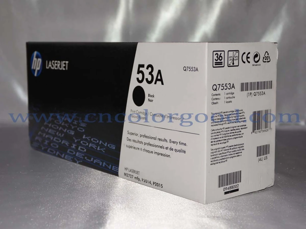 53A Original Toner Cartridge Q7553A Ink Cartridge for HP Laserjet P2014 P2015