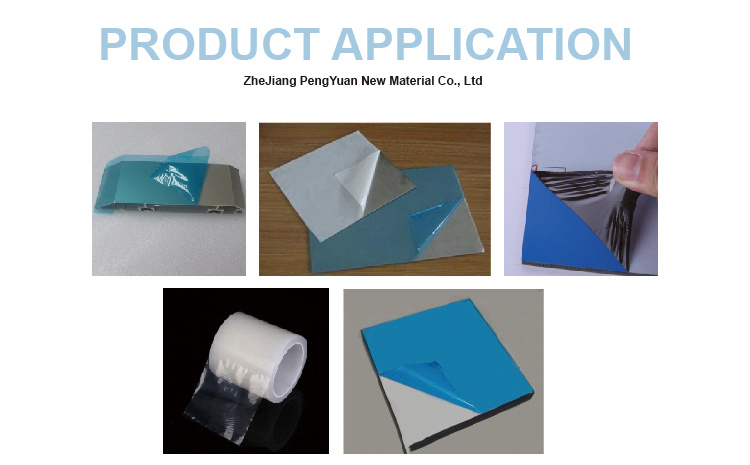 Printed LDPE Protective Film Aluminum Doors and Windows Adhesive Protective Film