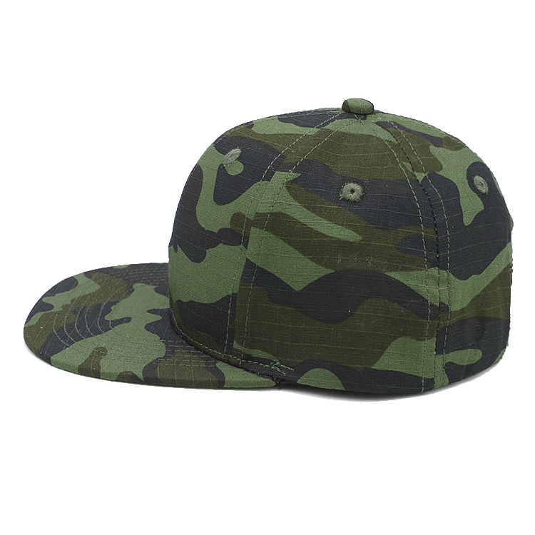 Wholesale 100% Cotton Camouflage Snapback Cap, Camo Snapback Hats