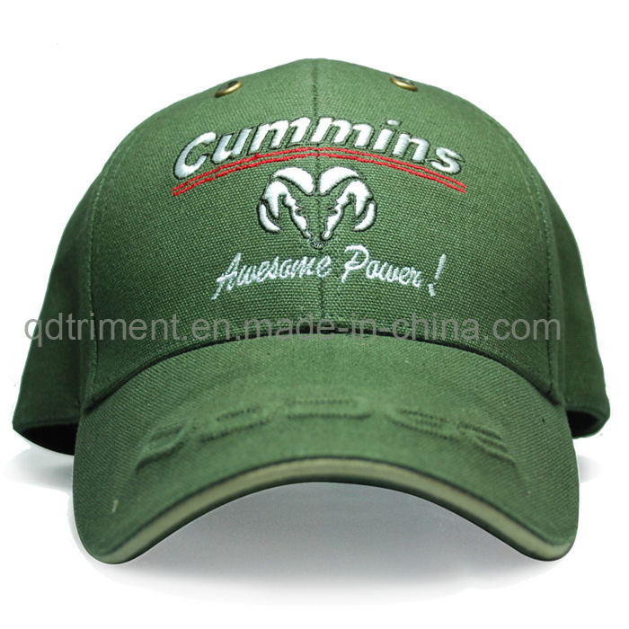 Cotton Twill Customized Golf Baseball Sports Hat (TM6766)