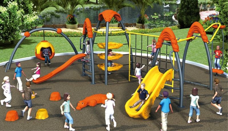 Outdoor Climbing Playground for Children of Kaiqi Children Climbing Systems for Forest Children