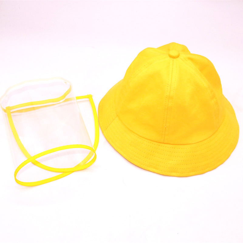Children's Spittle Proof Fisherman Hat Kids Hats with Shield
