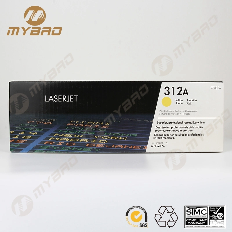 Printer Cartridge 312A for HP Laserjet CF380A-CF383A Toner Cartridge