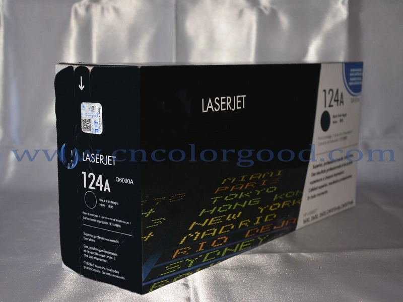 Original HP Toner Cartridge Q6000A Q6001A Q6002A Q6003A for HP Laser Printer 1600/2600/2605
