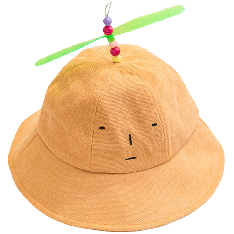 1-3 Age Unisex Baby Bucket Cap Propeller Hat Toddler Baby Kids Boys Girls Bucket Hats Sun Beach Cap Bucket Hat