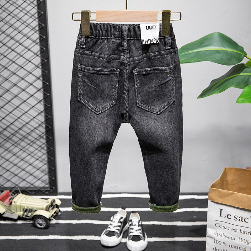 Hot Sale Fashion Demin Trousers Children's Pants Kids Jeans