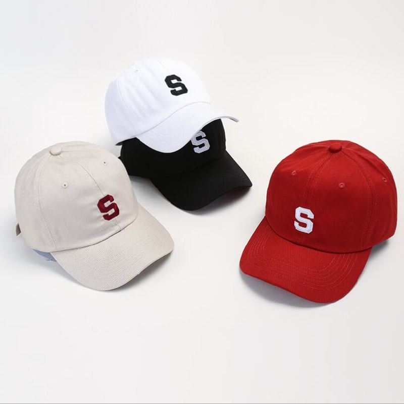 Black Baseball Cap 100% Cotton Hat with 3D Puff Logo