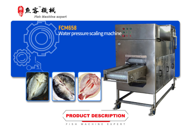 Automatic Fish Cleaner/Fish Cleaning Machine/Fish Descaler with CE