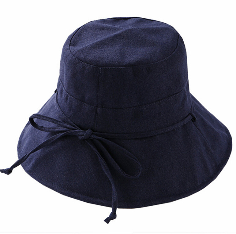 Beach Sun Fishing Bucket Hats Custom Design Cotton Caps Sun Protection Unisex Bucket Hats