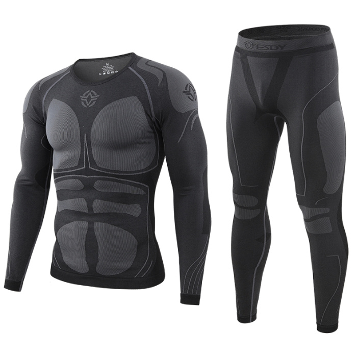 Army Military Outdoor Tactical Thermal Suits Sports Seamless Underwear Sets