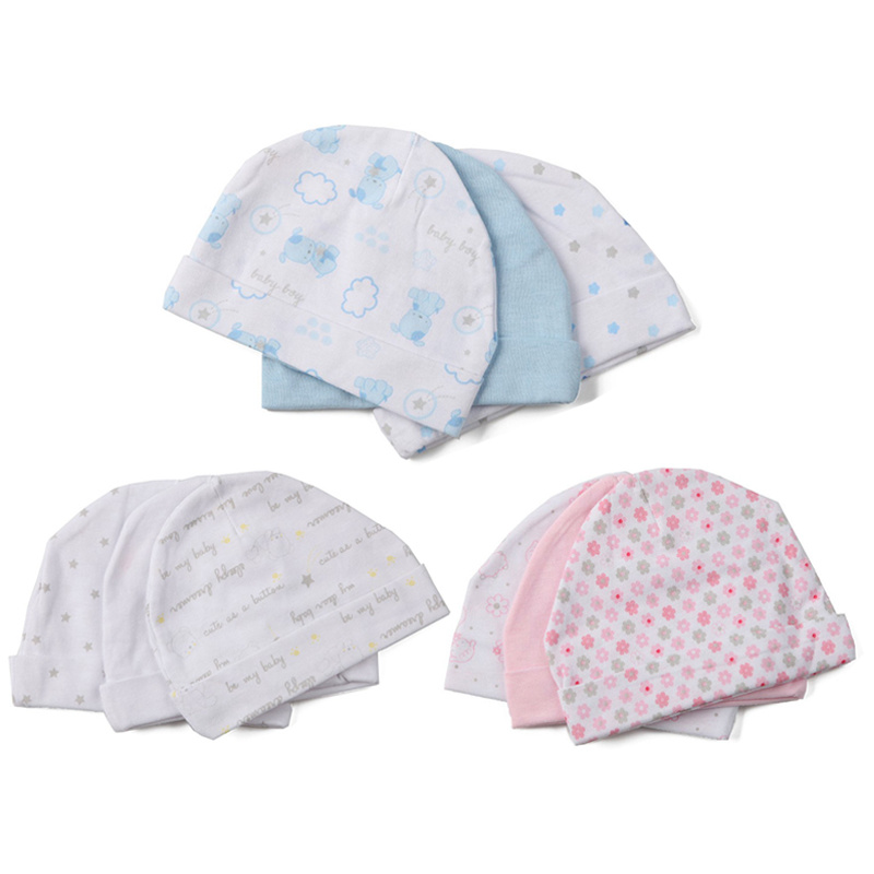 Wholesale Cotton Baby Hat for 0-6 Months Newborns
