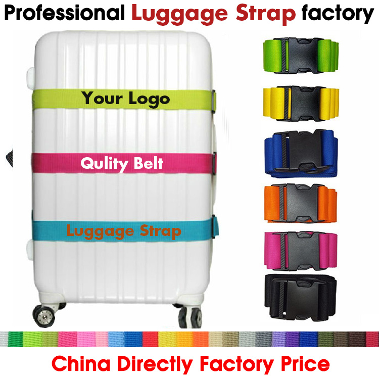 Suitcase Belt with Customer Logo, Luggage Strap, Suitcase Strap, Luggage Belt, Trolley Case Belt, Polyester Belt, Promotional Gift Belt,