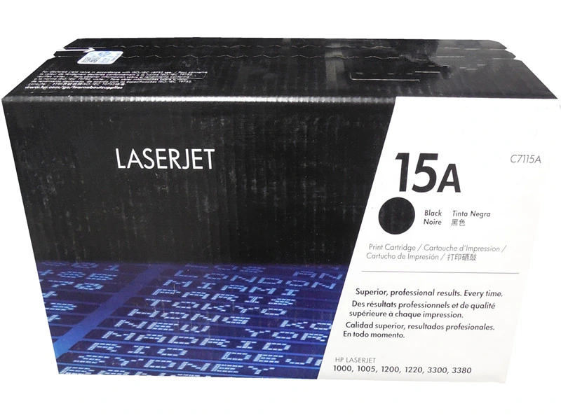 Original Black High Quality Original C7115A/15A Toner Cartridge for HP Laser Printer 1000/1200