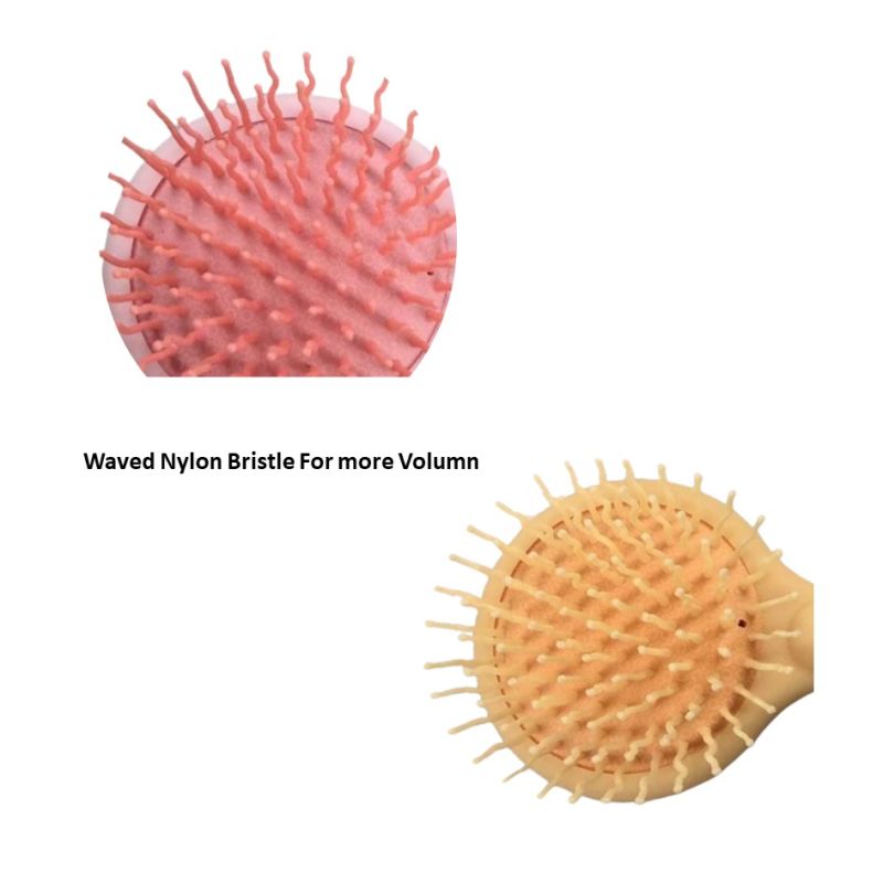 Wholesales Pink Pastel Plastic Hairbrush Detangling Paddle Brush