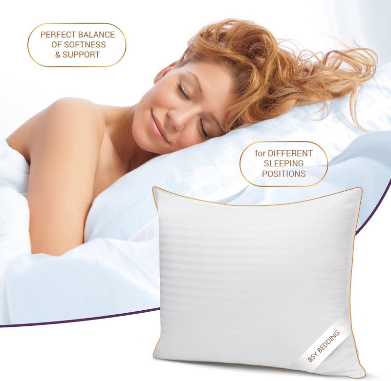 Cheap Hotel Cotton Pillow Healthly Adults 48*72cm Pillow for Wholesales