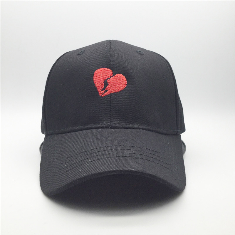 New Broken Heart Embroidered Baseball Cap