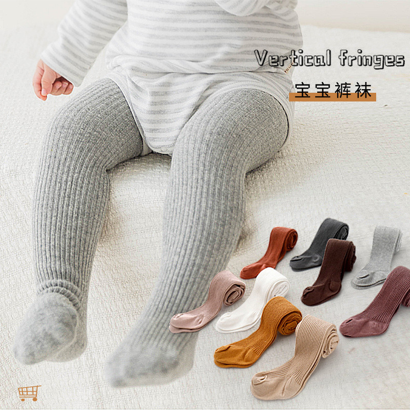 Amazon for Spring and Summer Cotton Baby Pantyhose Baby Leggings
