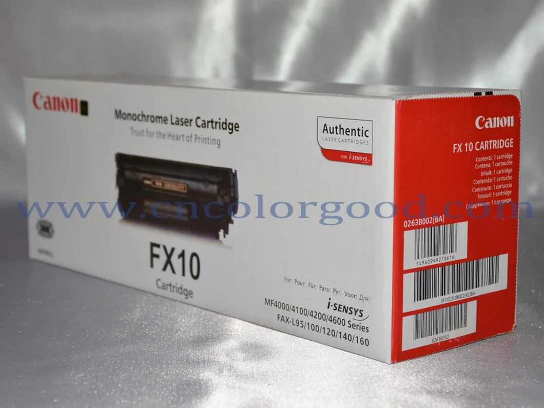 Fx9 Fx10 Original Black Toner Cartridges for Canon Printer