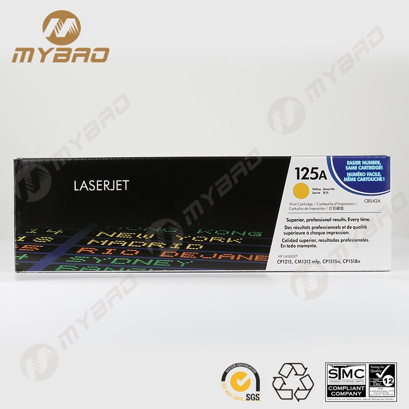 for HP 125A Toner Cartridge Color Toner Cartridge CB540A-CB543A