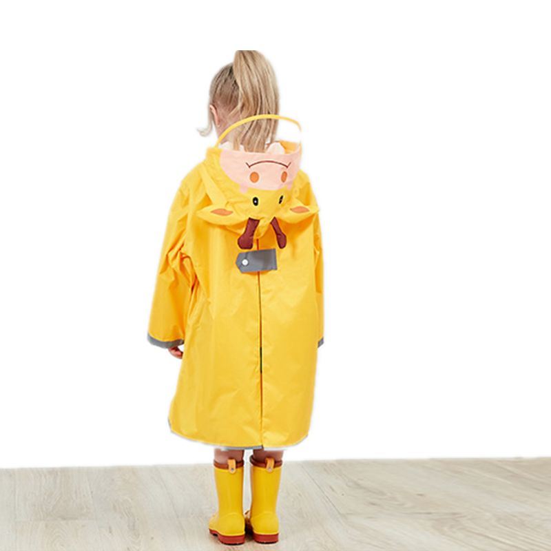 Plastic Rainsuit Kids Rain Gear Children Raincoat Rainwear Rain Jacket