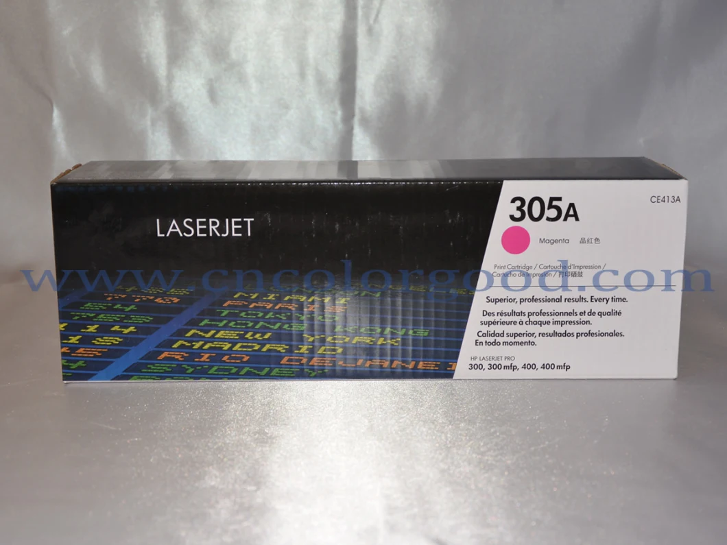 Original Quality Color Toner CE410 Compatible Cartridge for HP