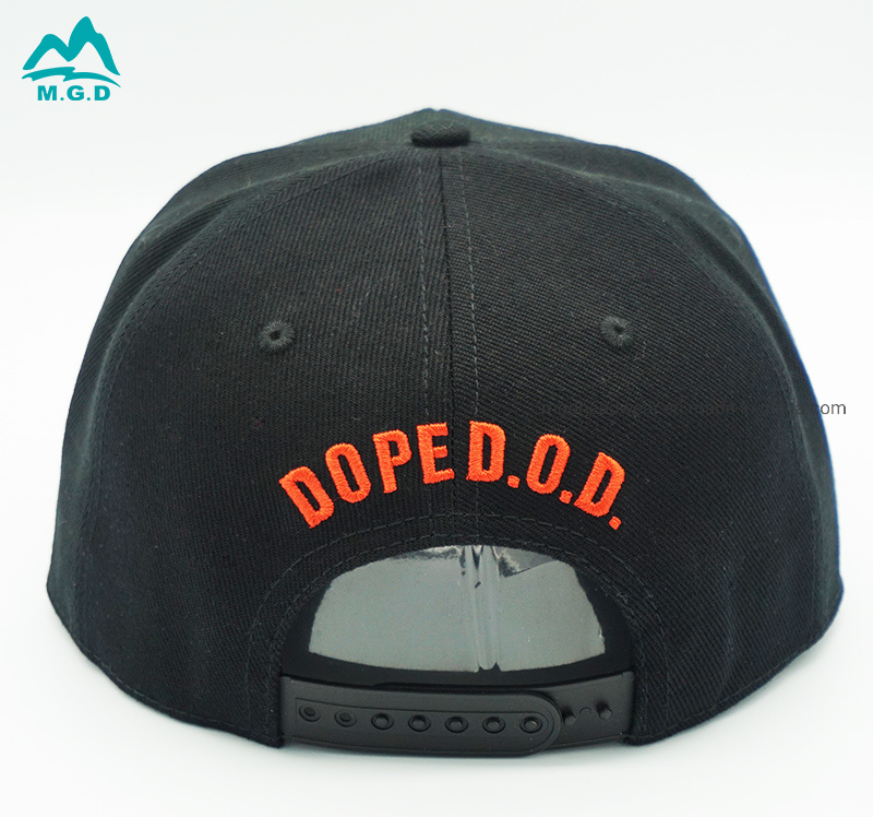 Acrylic 3D Logo Embroidered Snapback Hats, Custom Snapback Caps