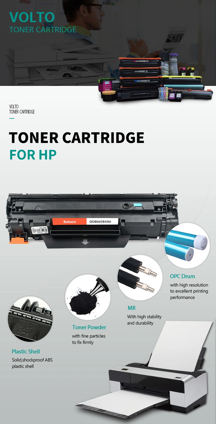 Wholesale High Quality HP Ce253A (504) 53A Compatible Toner Cartridge for HP Color Laserjet Cp3525/Cm3530