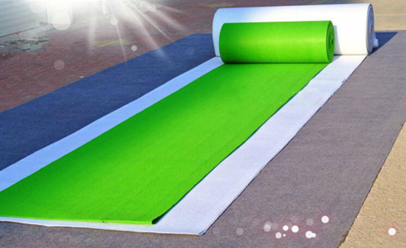 100% Polyester Machine Made Plain Colourful Wall to Wall Carpet