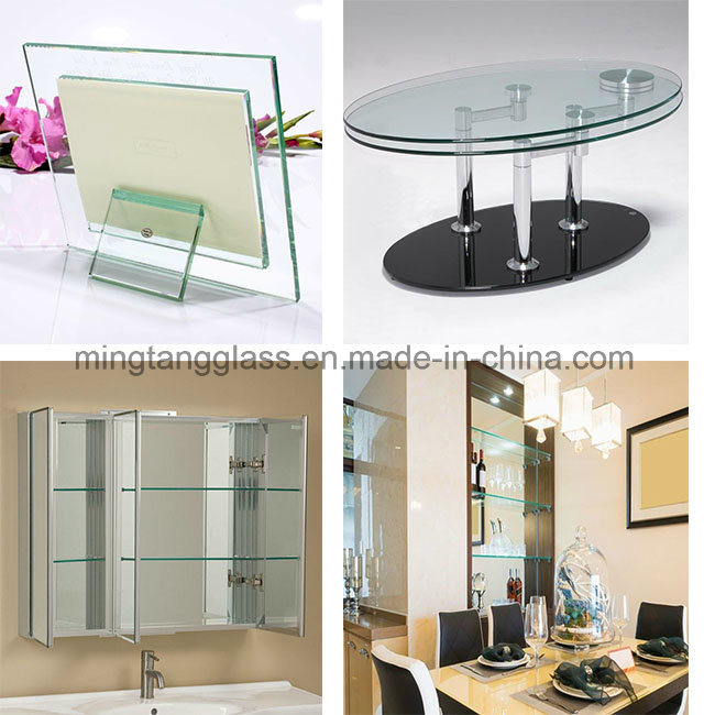 Glass Beveled Mirror, Beveled Glass Glass Top Table, Furniture Glass, Tempered Glass for Furniture