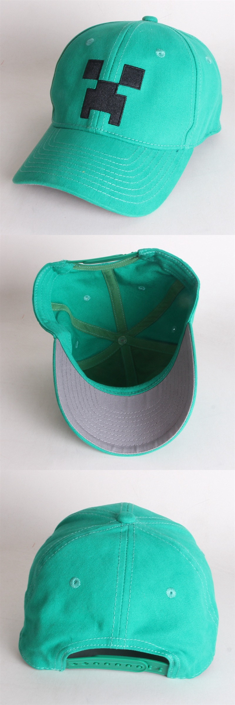 Custom Embroidered Baseball Cap Snapback Closure Dad Hat