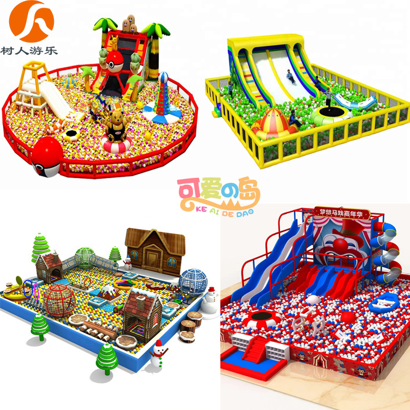 Customized Multi-Functional Kids Amusement Parks with Children Soft Play Toys