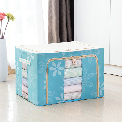 Home Collapsible Large Capacity Custom Non Woven Fabric Cube Storage Box