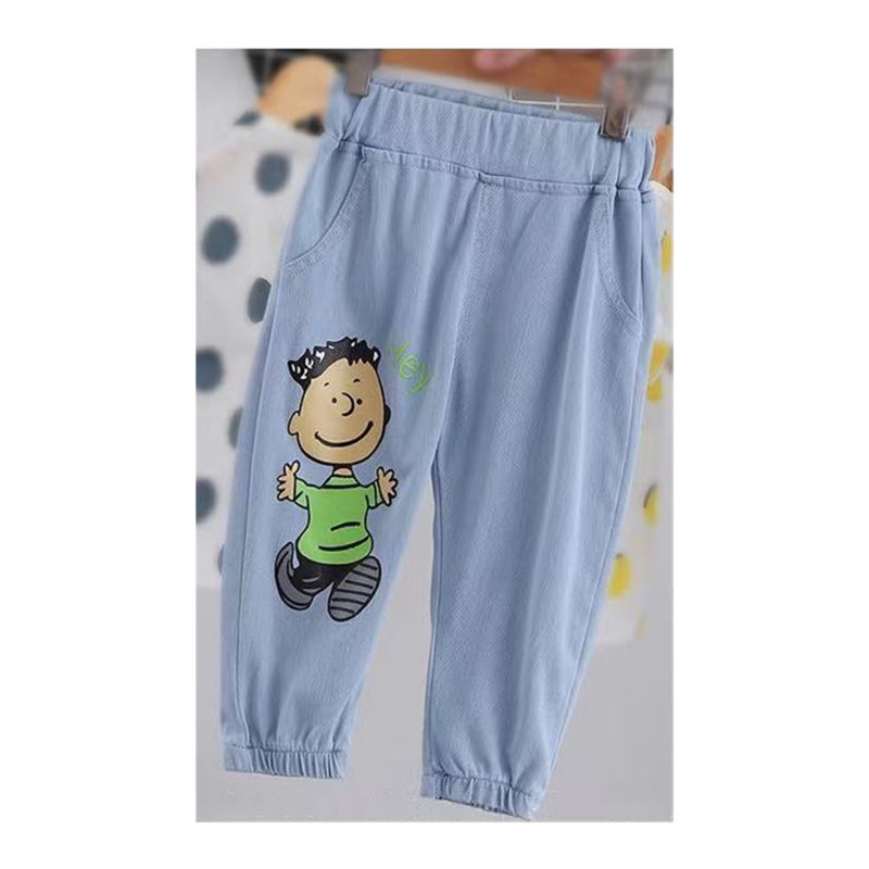 Summer 2021 Children's Ninth Pants, Denim Pants, Kid's Wear, Clothing