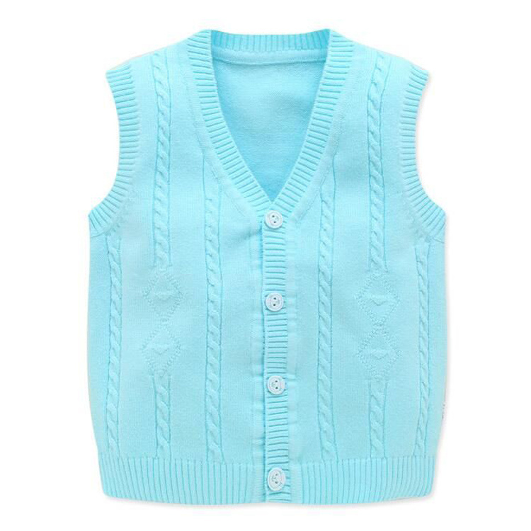 Manufacturer Print Design Knitted Cotton Children Vest