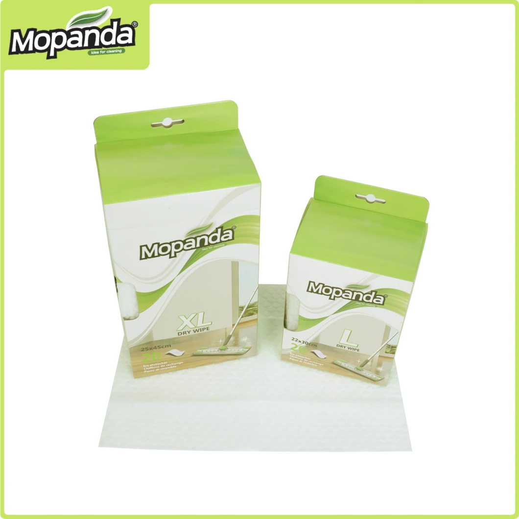 3D Structure Nonwoven Cleaning Wipes Floor Mop Cleaning Cloth Floor Dry Wipe Mop