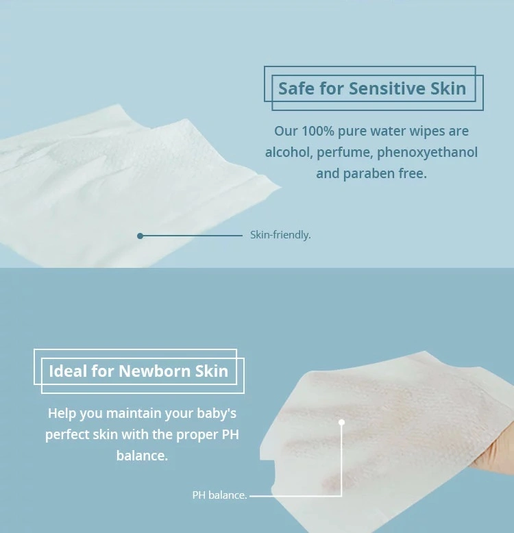 Active Clean Wipes Baby Senstive Wipes Factory OEM Wet Wipes