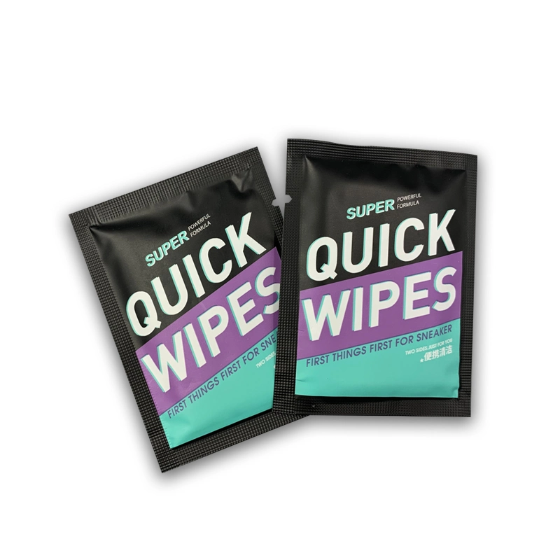 Factory Good Quality Custom Shoe Clean Wipes, Leather Shoes Clean Wet Wipes for Shoes