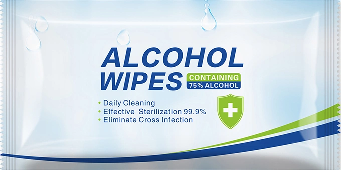 1PCS Per Bag, Individual Packing,   Hand Disfincting Cleaning Wipes, Alcohol Wet Wipes for Daily Cleaning 