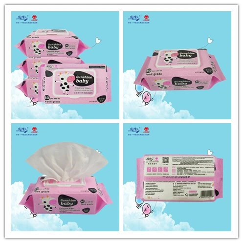Baby Care Sanitizing Water Wipes Baby Skin Mouth Hands Cleansing Wet Tissue