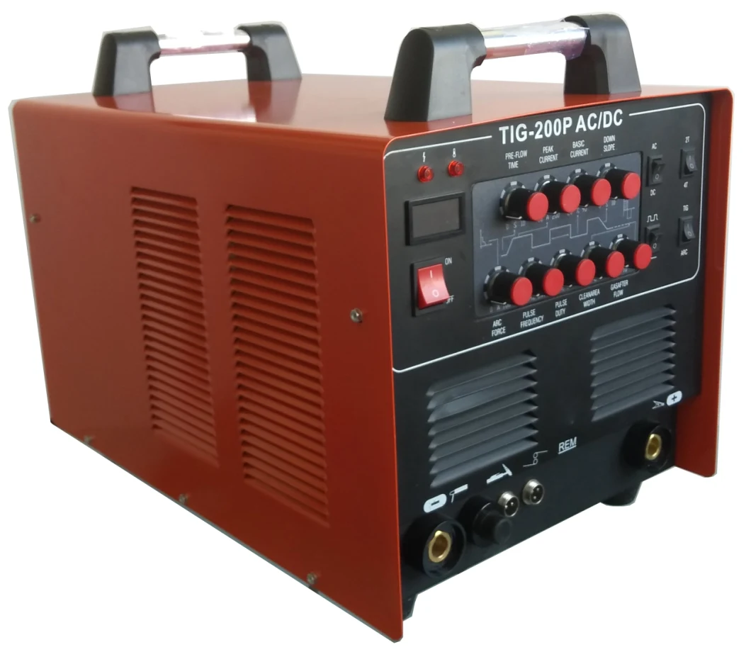 220V/415V, Mosfet TIG Machine Welder-TIG200PAC/DC (Can weld aluminum) Dual Voltage Machine