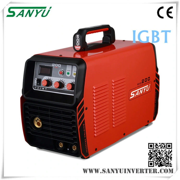 110V/230V Dual Voltages MIG/TIG/MMA Multifunctional Welding Machine (MIG-160GD IGBT)