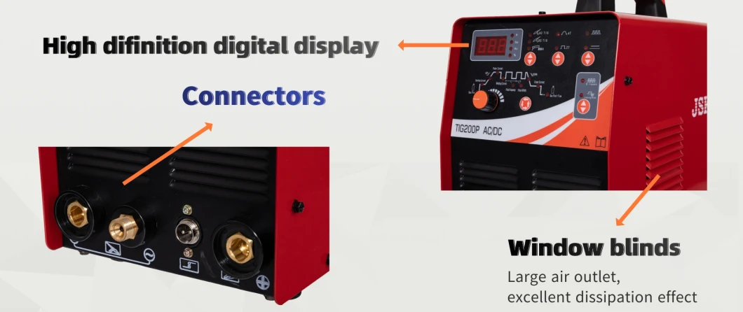 Energy-Saving TIG 200A AC/DC Smart Arc Welding IGBT Inverter Welding Machine