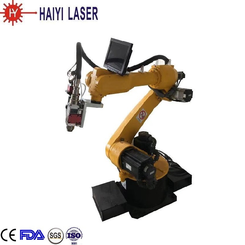 Chin Robot Arm Welding Machine Industrial Multi Axis Robotic Soldering Welding Machine & Fiber Laser Welding Machine