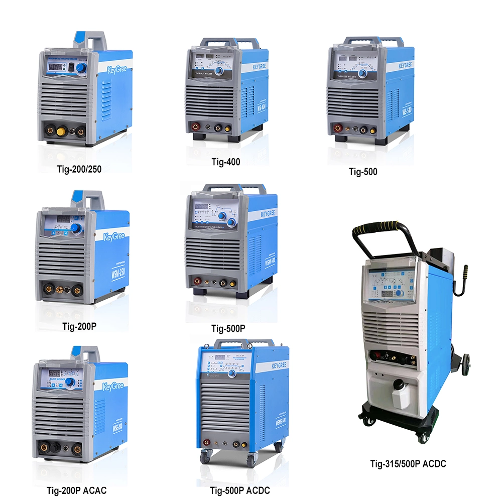 TIG-200pulse AC/DC Aluminum Welding IGBT Argon Arc TIG/MMA Inverter Welding Machine (WSE-200)