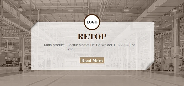 Retop Factory Good Performance Portable MIG Welder Equipment